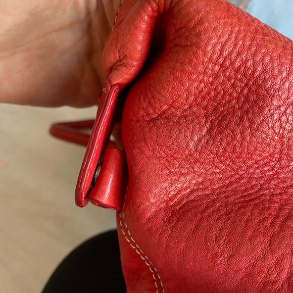 Valerei Stevens Red Leather Pocket Book - Picture 8 of 15